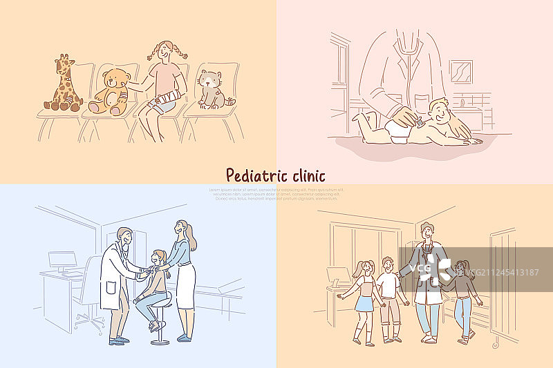 儿科诊所图片素材