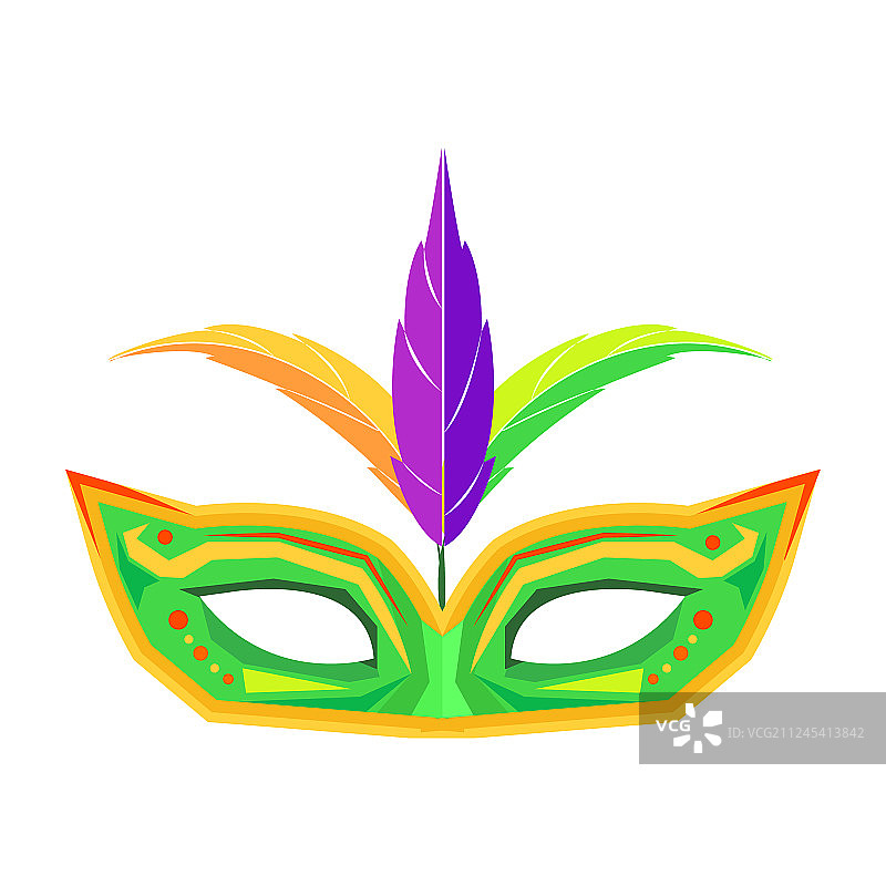 羽毛狂欢节面具素材图片素材