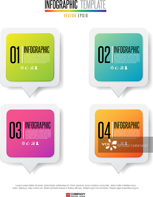 时间轴信息图设计模板图片素材