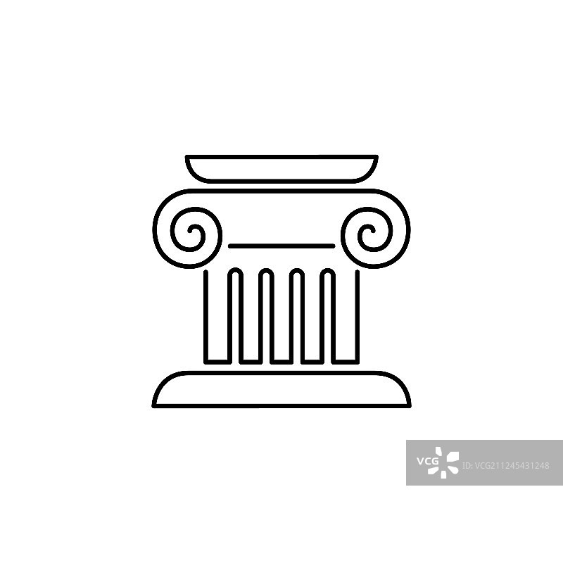 柱头图标logo扁平风格标志图片素材