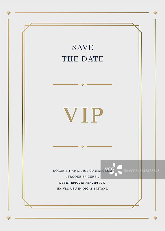 复古邀请卡图片素材