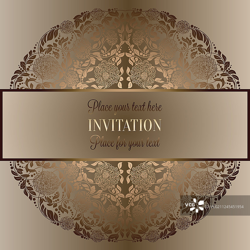 复古米金抽象背景图片素材