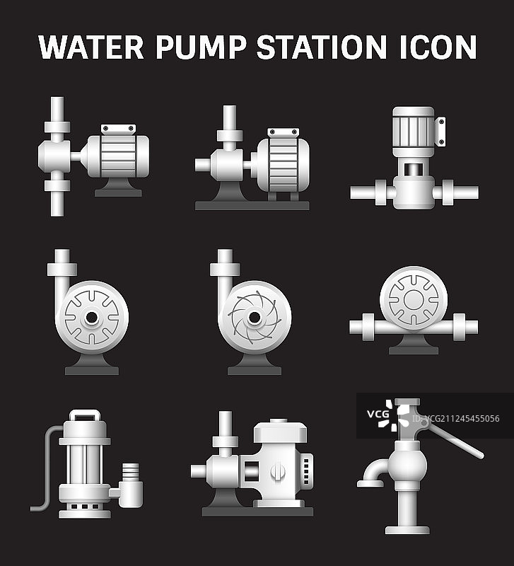 水泵站图片素材