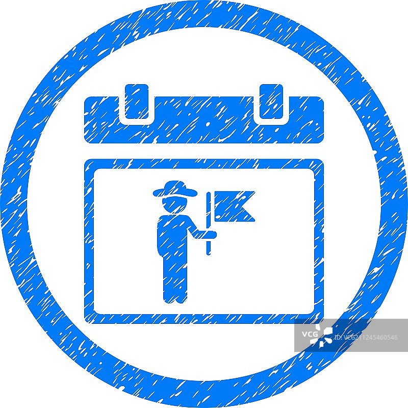 全国假日圆形图标橡胶图章图片素材