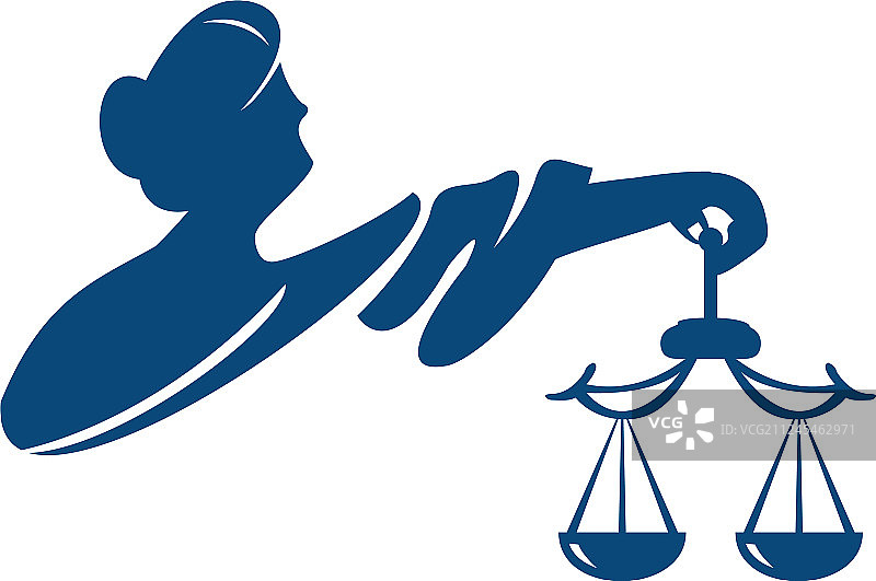 正义女神忒弥斯标志图片素材