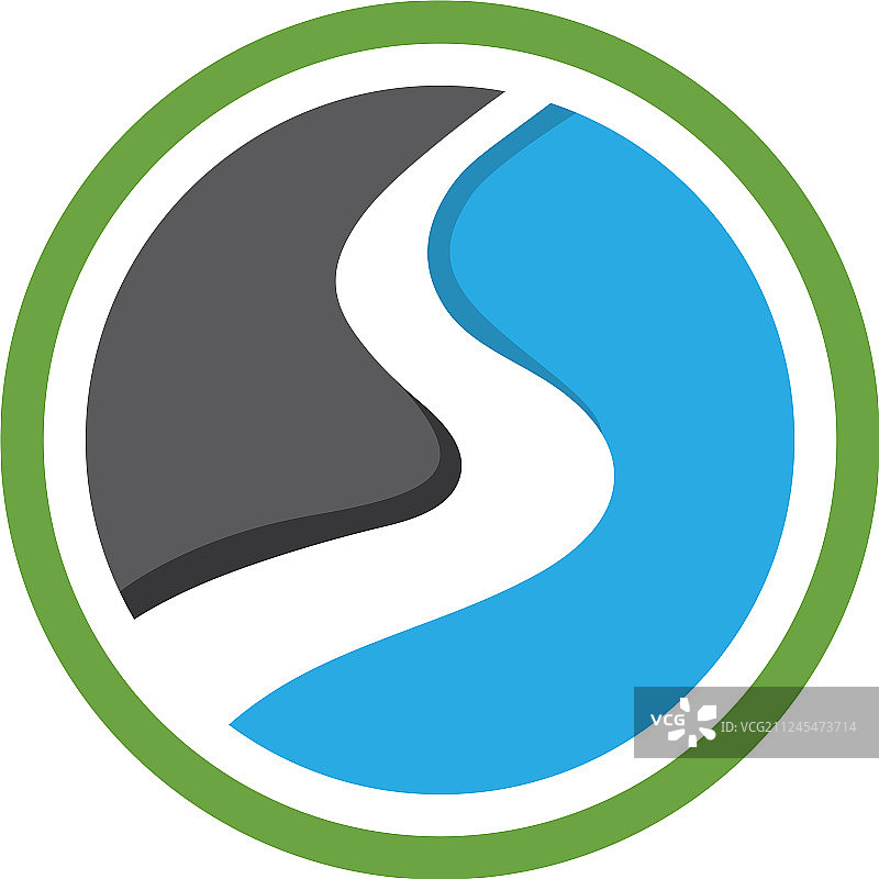 河流图标图片素材