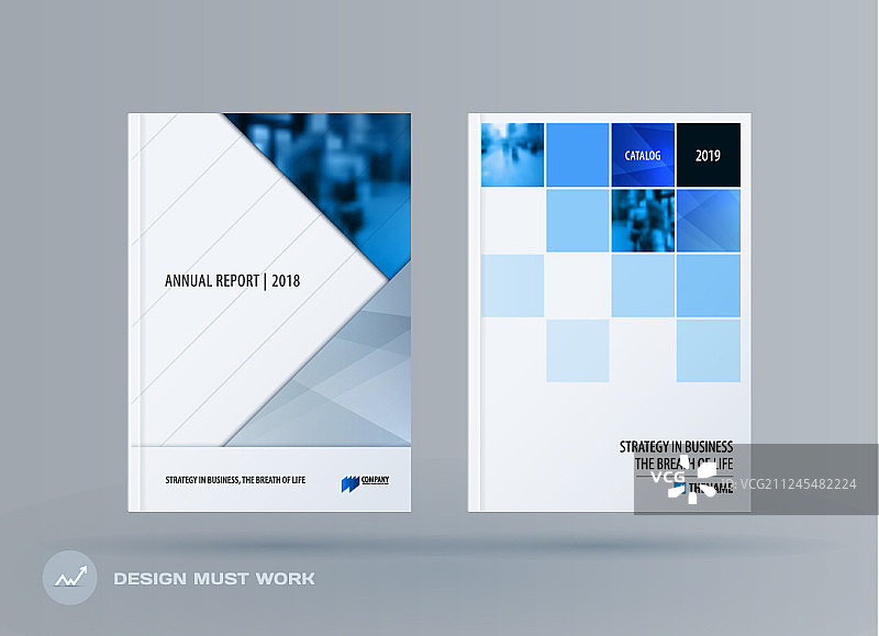 抽象跨页宣传册素材设计图片素材