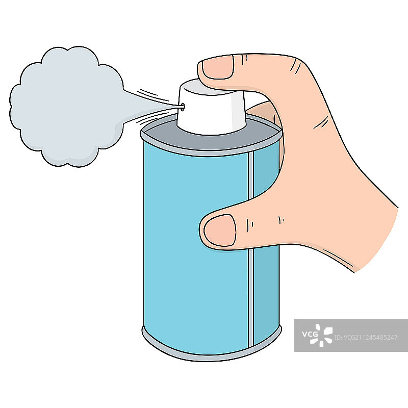 喷雾罐套装图片素材