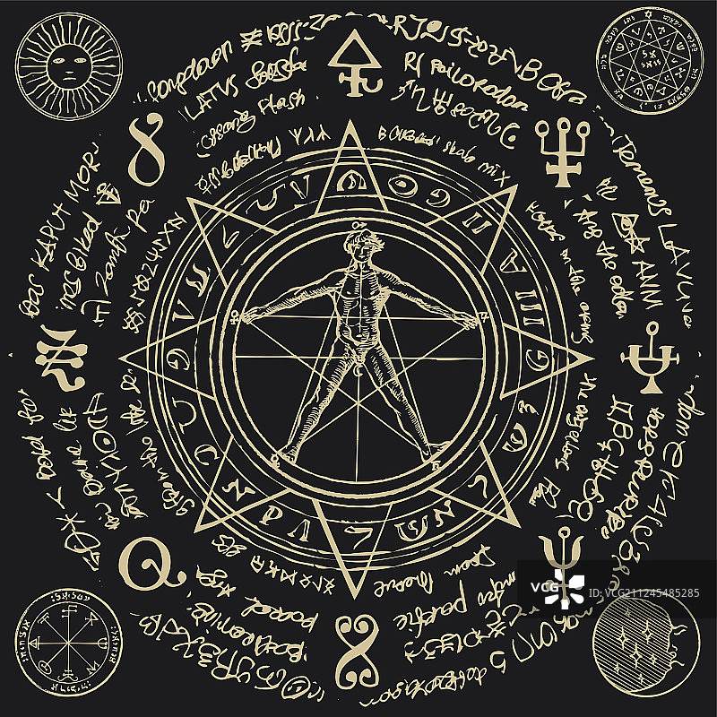 带人物的复古手绘banner图片素材