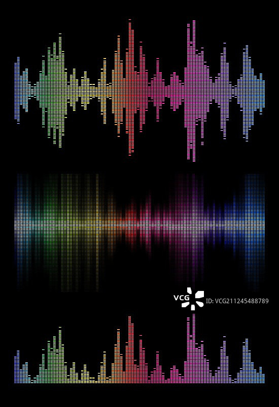 音乐声波图片素材