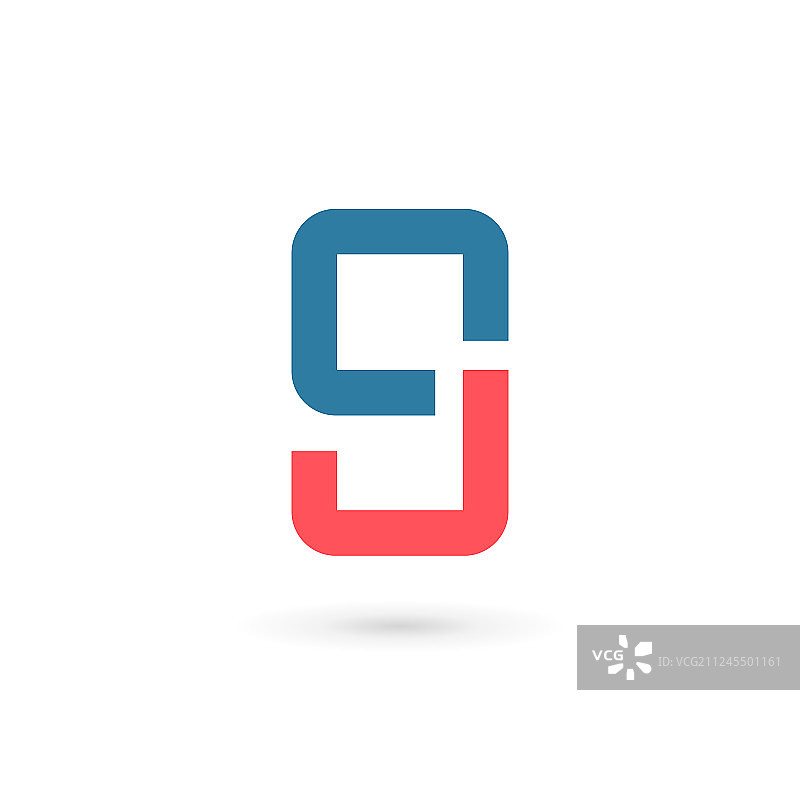 G字母数字9手机logo图标设计图片素材