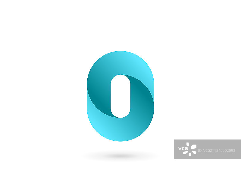 字母O数字0标志图标设计模板图片素材