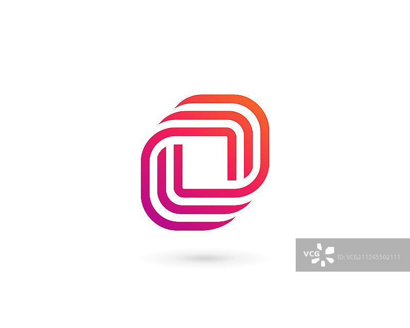 字母O抽象商务logo图标设计图片素材