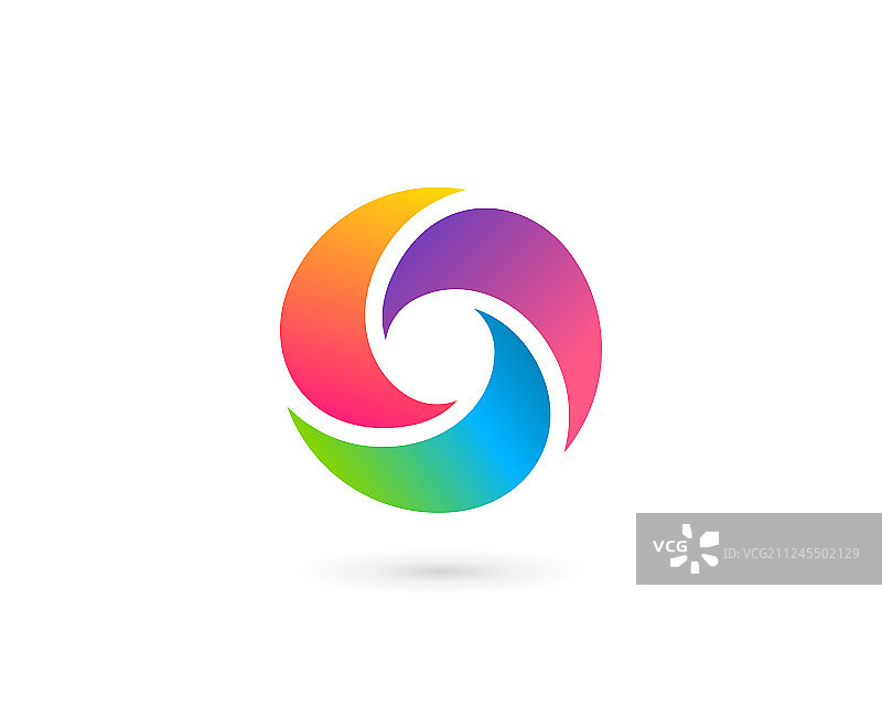 字母O抽象商务logo图标设计图片素材