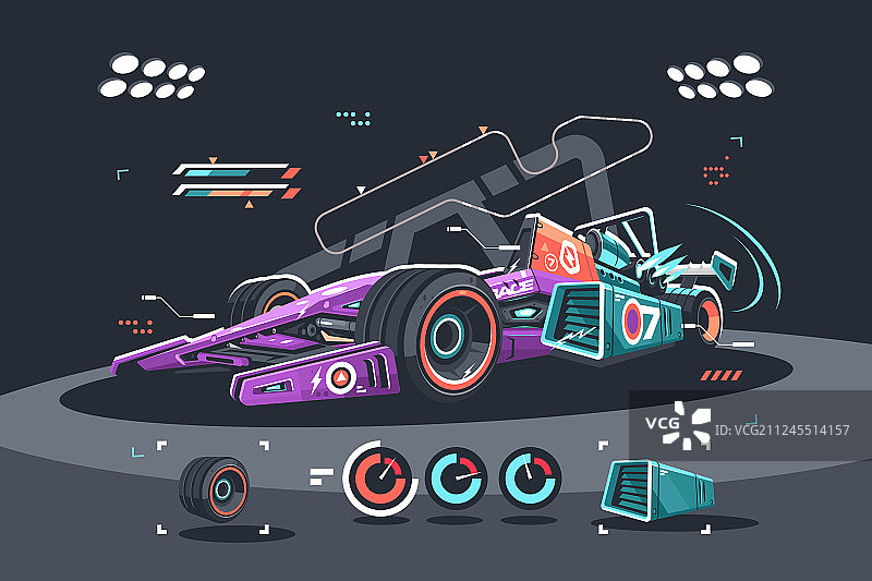 F1赛车图片素材