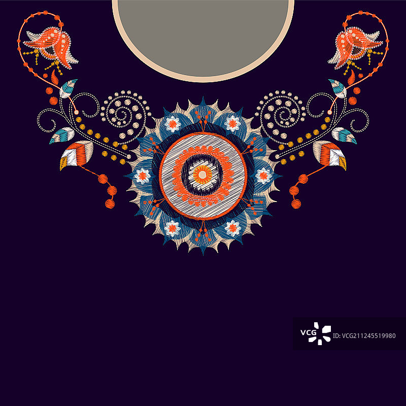 衬衫女衫衣领设计模板图片素材