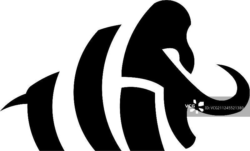 抽象大象图片素材