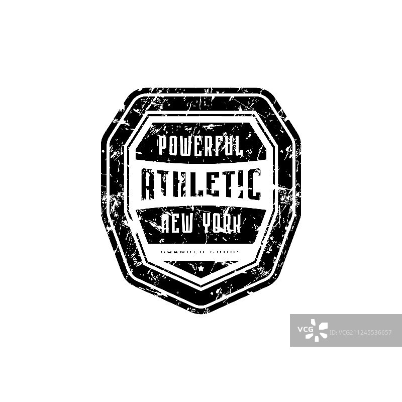 T恤贴纸标签运动徽章图片素材