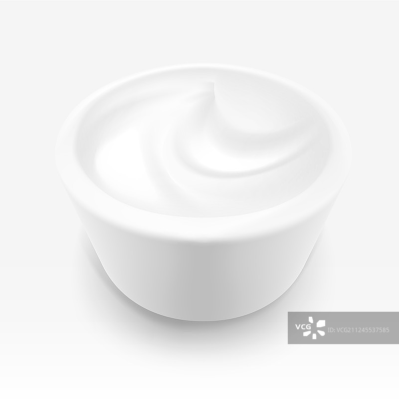 酸奶油图片素材