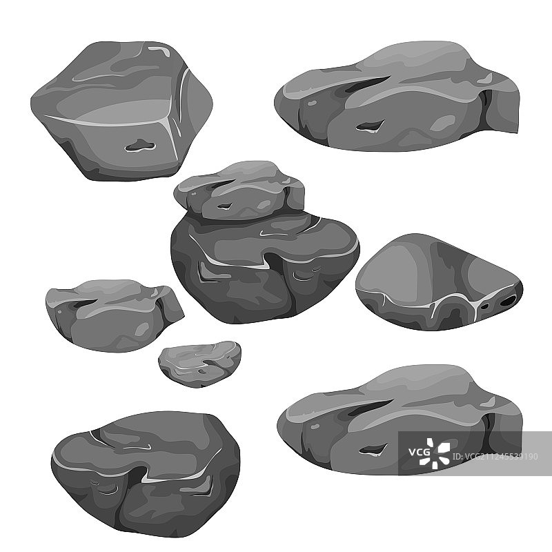 一组卡通图案图片素材