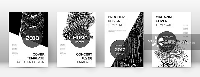 封面页设计模板现代宣传册布局图片素材