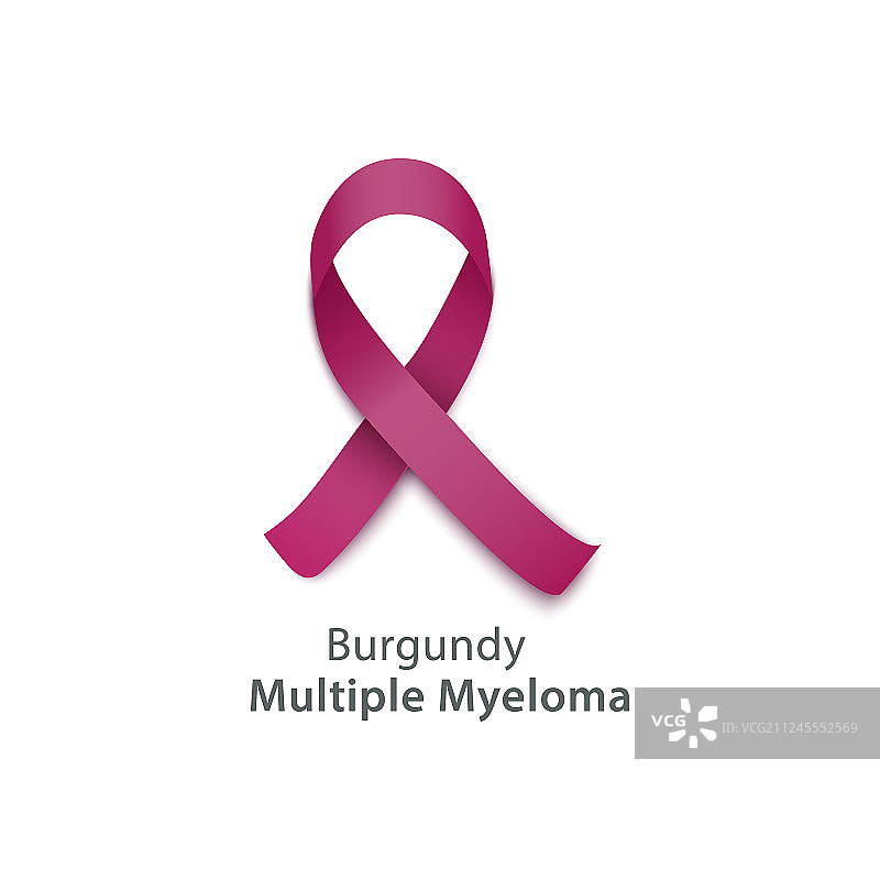 粉红丝带骨髓瘤癌症意识符号图片素材