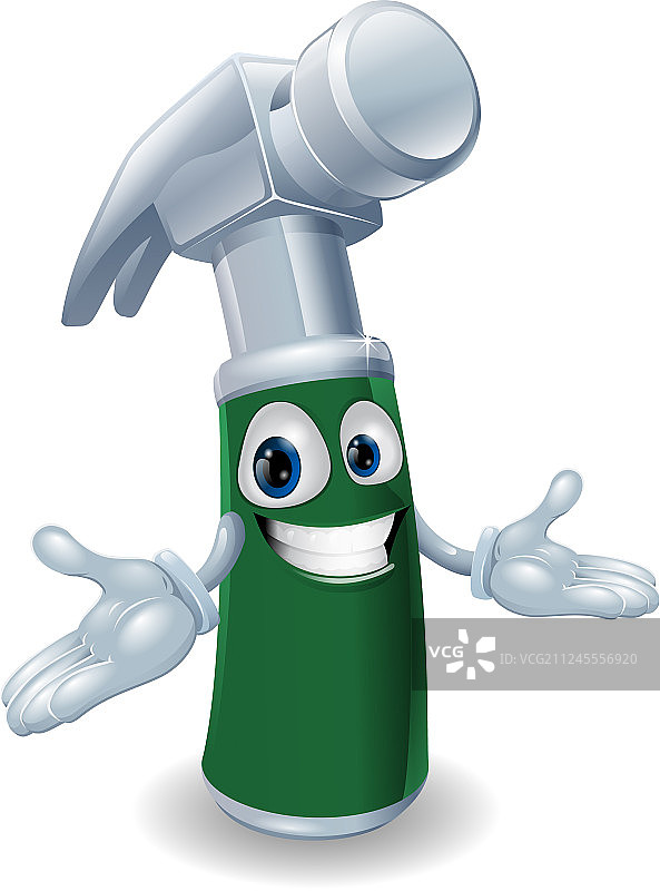 锤子卡通形象图片素材