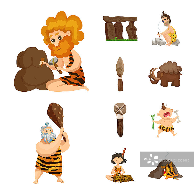 古代复古风格logo设计图片素材