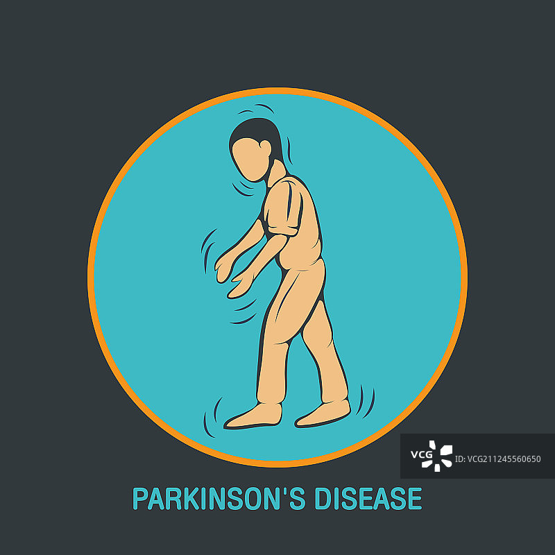 帕金森病Logo图标设计模板图片素材