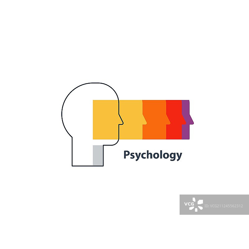 情商概念心理学标志图片素材