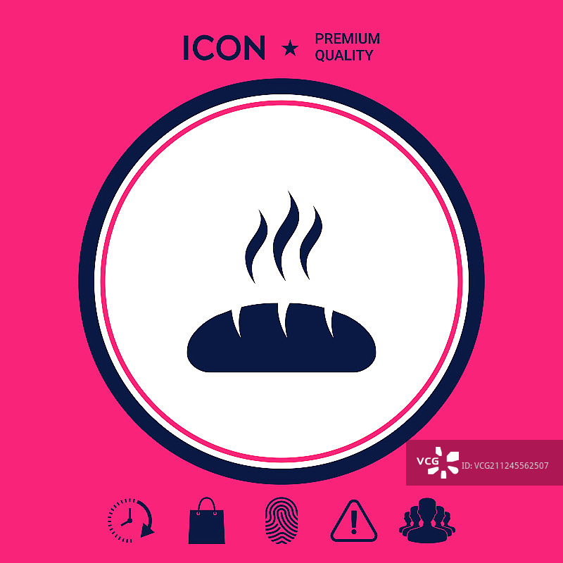 面包符号图标图片素材