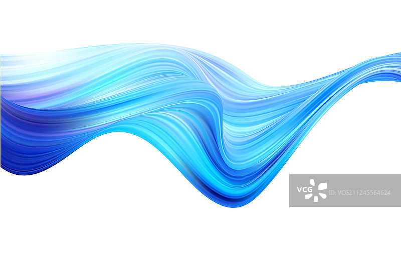 现代彩色流动海报波浪液体形状中图片素材