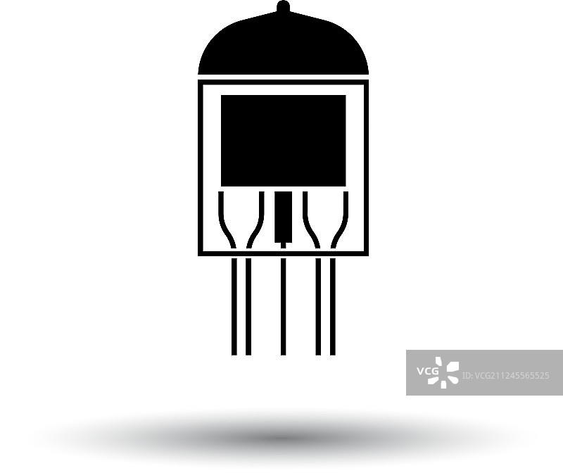 电子真空管图标图片素材