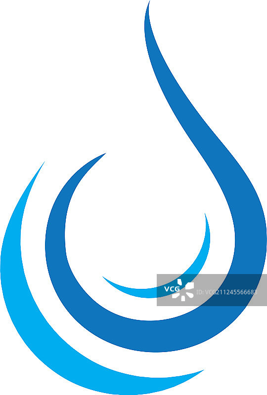 水滴标志模板图片素材