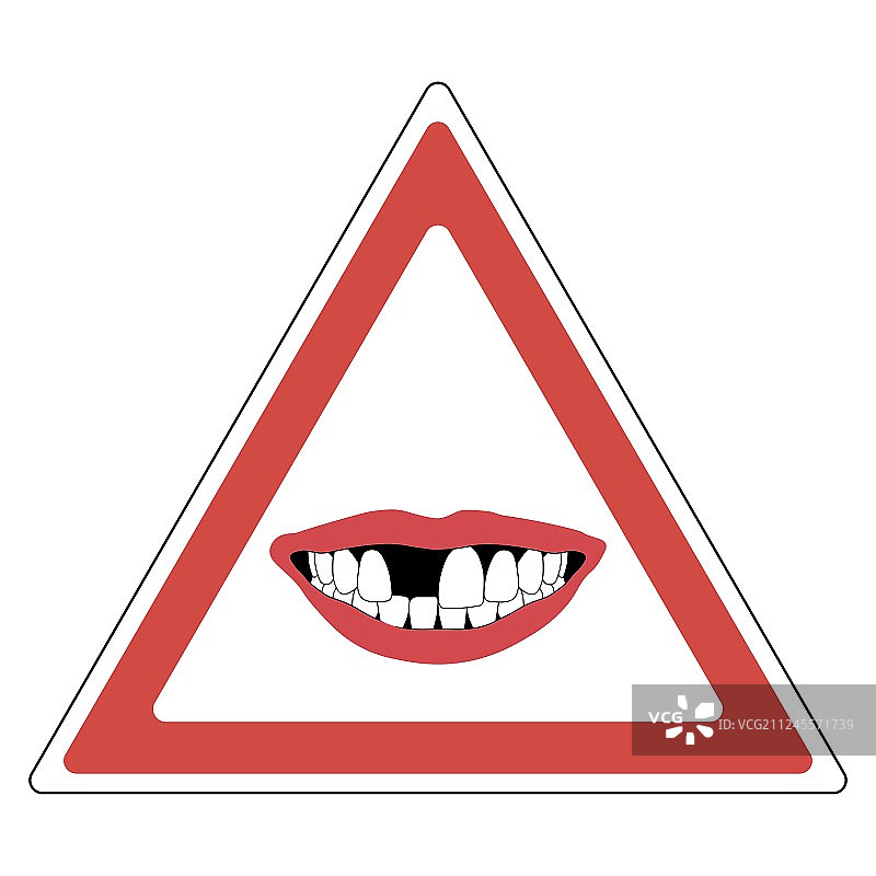 无牙之人图片素材