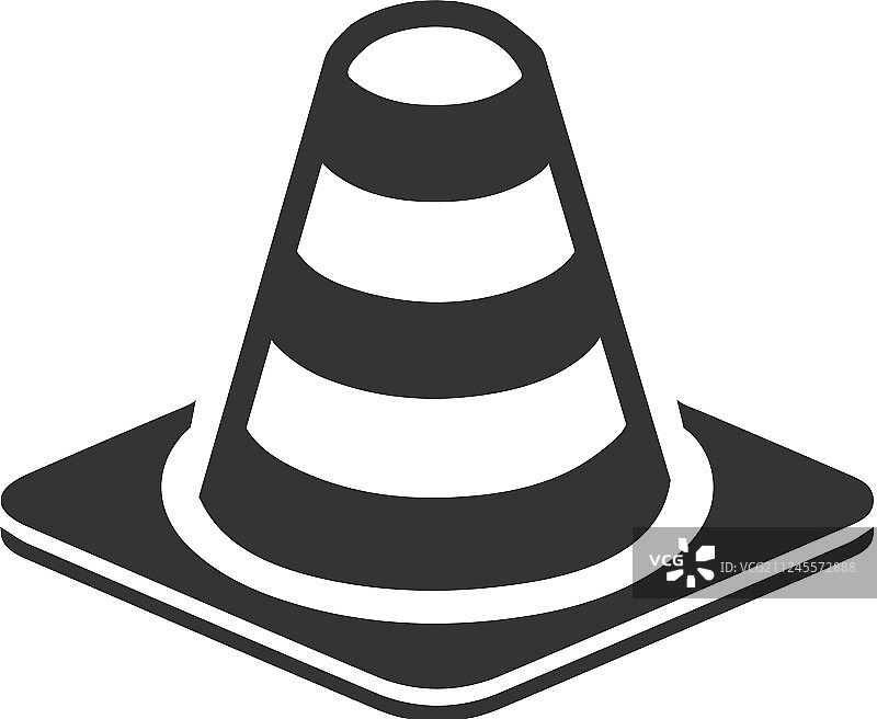 交通锥图标图片素材