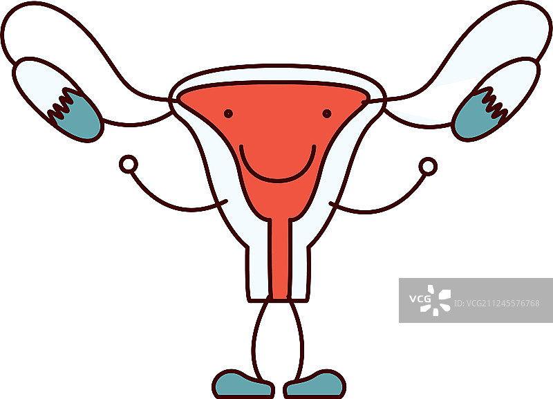 彩色手绘轮廓漫画图片素材