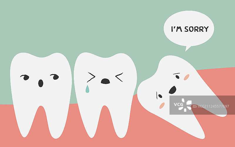 阻生齿图片素材