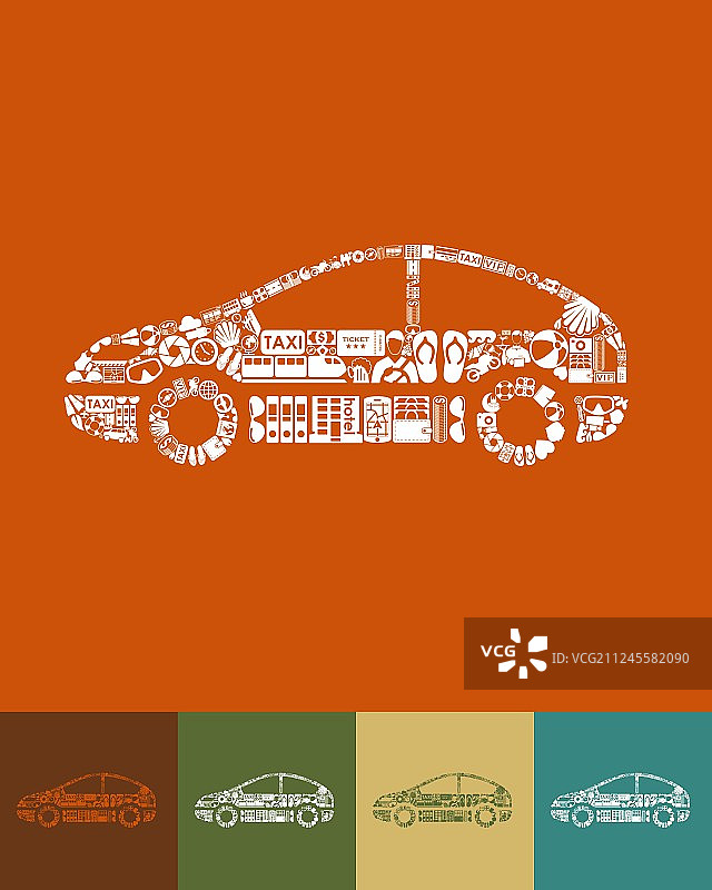 汽车图标图片素材