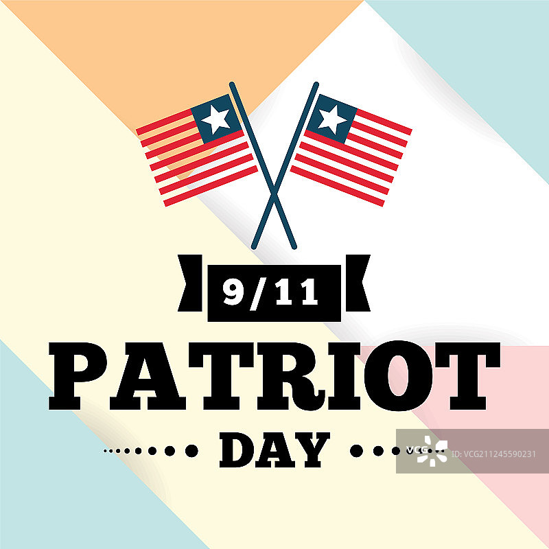 爱国者日排版图片素材