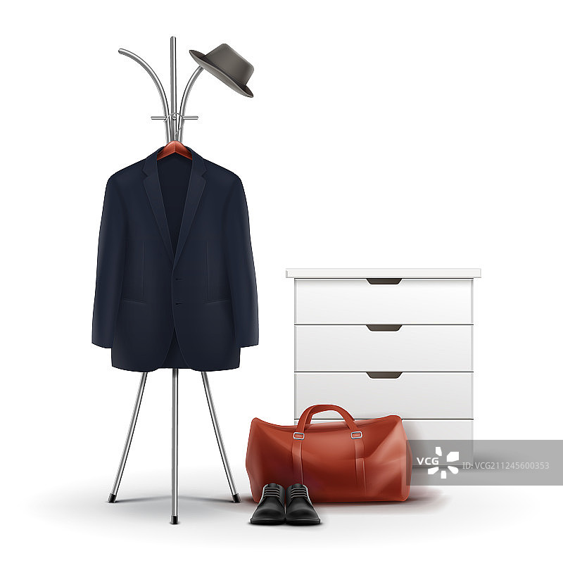衣柜物品合集图片素材