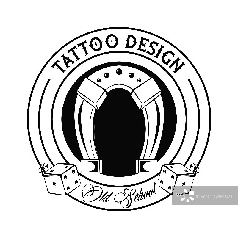 纹身工作室设计图片素材