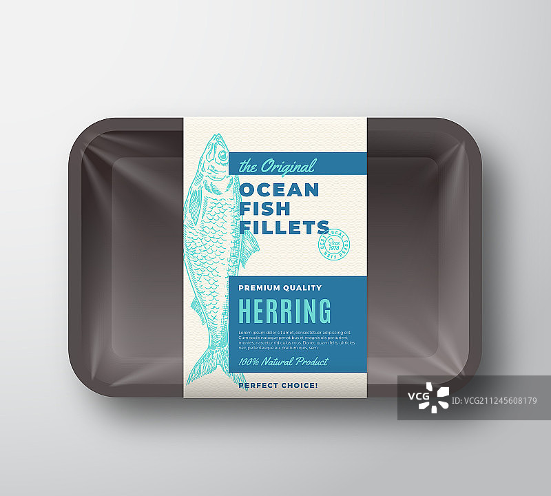 抽象的鱼片图片素材