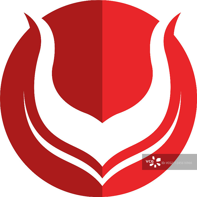 牛角标志和符号模板图标应用图片素材