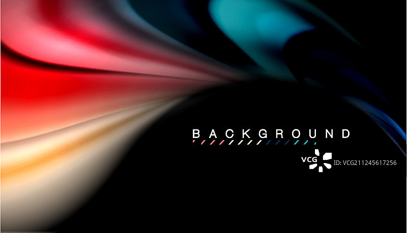 流体混合颜色波抽象图片素材