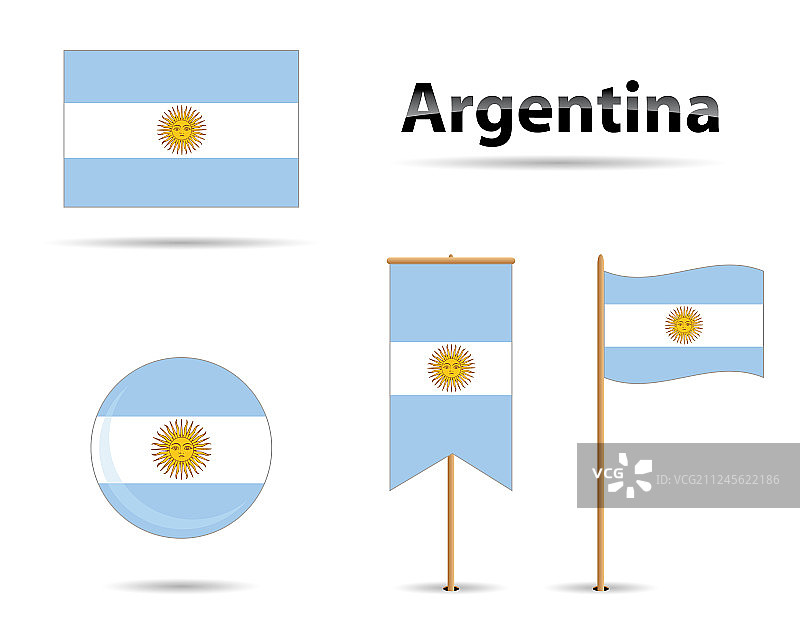 阿根廷国旗图片素材