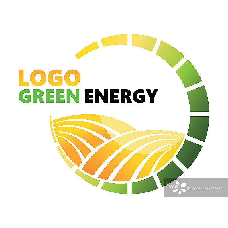 农业标志，田野图片素材