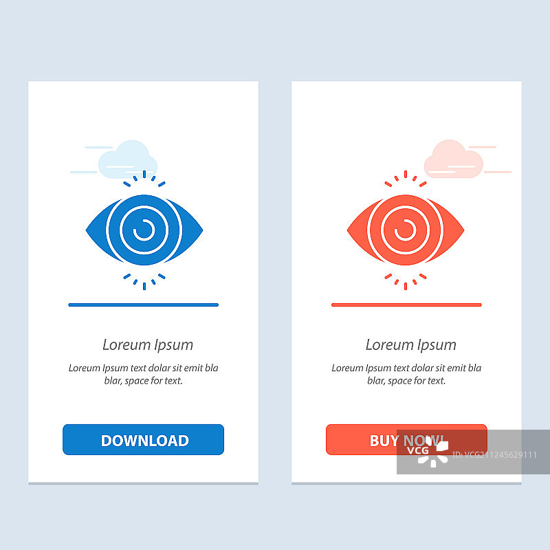 眼睛测试搜索科学蓝红下载图片素材