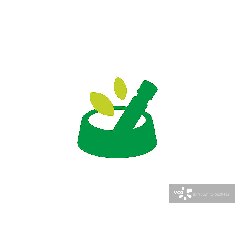 宠物食品碗草药配方标志图标图片素材