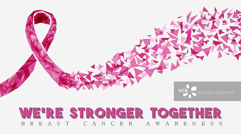 女性乳腺癌防治支持设计图片素材